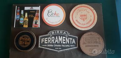 sottobicchieri birra italiani e non