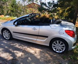 Peugeot 207 cabrio 1.6 benzina anno 2009