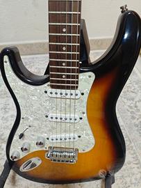 Chitarra mancina mod. RAVEN Manne design