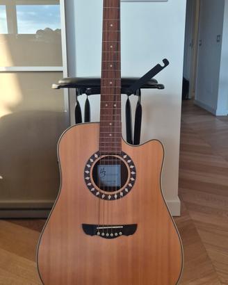 Chitarra Harley Benton CLD-1048SCE NS elettrificat