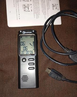 Registratore portatile 8GB Eivotor