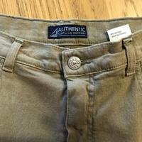 Jeans a vita alta color kaki 48-50