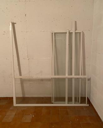 Box doccia per vasca 158cm scorrevole