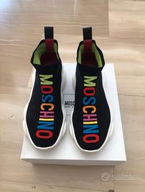 Scarpe sneakers moschino tipo calzino