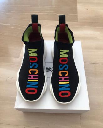 Scarpe sneakers moschino tipo calzino