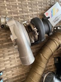 Turbo TD04 con downpipe