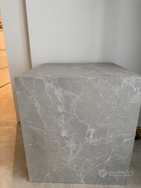 tavolino effetto marmo travertino lesley