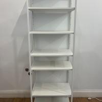 Scaffali alti da interno/ esterno/metallo bianco