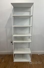 Scaffali alti da interno/ esterno/metallo bianco