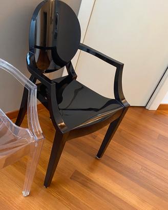 Sedia braccioli Kartell Louis Ghost