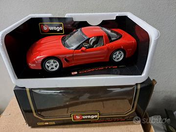Modellino Burago Corvette 1997