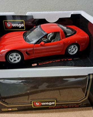 Modellino Burago Corvette 1997