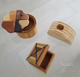 Oggettistica artigianale in legno