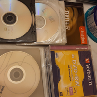 CD-R, CD-RW, DVD-R, DVD-RW Nuovi - 87 pezzi