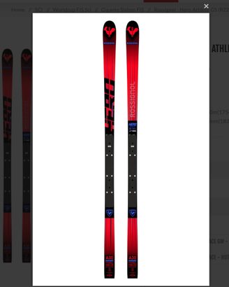 Sci Rossignol  hero GS e SLALOM  (R22) nuovi