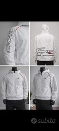Giacca Lacoste Bianca Taglia Xs AntiVento