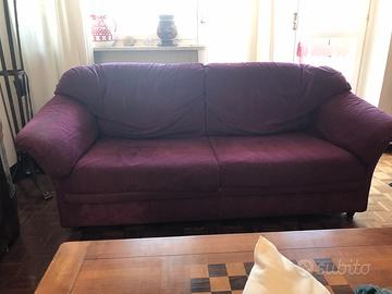 Divano letto tre posti e divano due posti