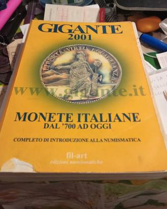 catalogo monete gigante 2001