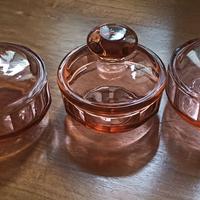 vasetti rosa depressione vintage anni 60 reale