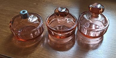 vasetti rosa depressione vintage anni 60 reale
