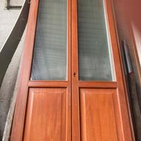 4 NUOVI Portoni in Mogano Lamellare