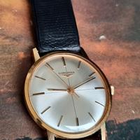 Longines oro 18 kt massiccio vintage  