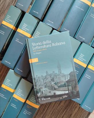 storia della letteratura  italiana 