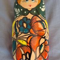 Matrioska originale russa 5 pz