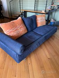 Divano 3 posti in tessuto