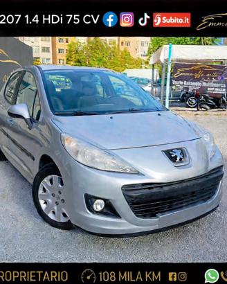 Peugeot 207 x-line 1.4 HDI 12 mesi di garanzia