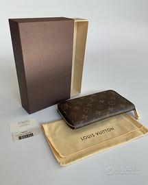 Portafoglio Louis Vuitton Zippy Monogram originale