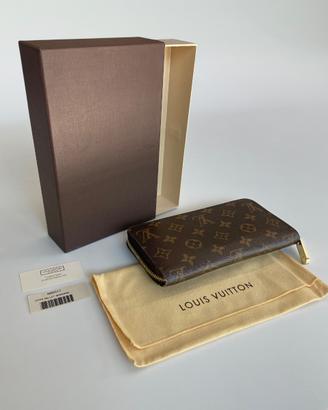 Portafoglio Louis Vuitton Zippy Monogram originale