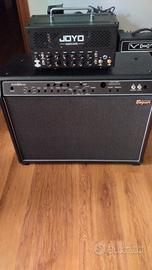testata valvolare 15watt x Metal + cassa 2x12