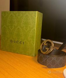 Gucci cintura in fibbia incrocio