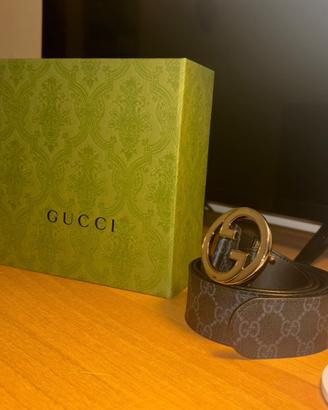 Gucci cintura in fibbia incrocio