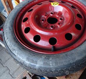 Ruotino auto Michelin Tex, T 115/70 R15 90 M