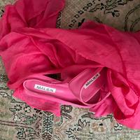 Scarpe donna con fiocco