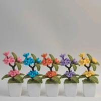 Vasetto fiori tutti  colori