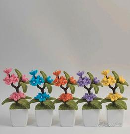 Vasetto fiori tutti  colori