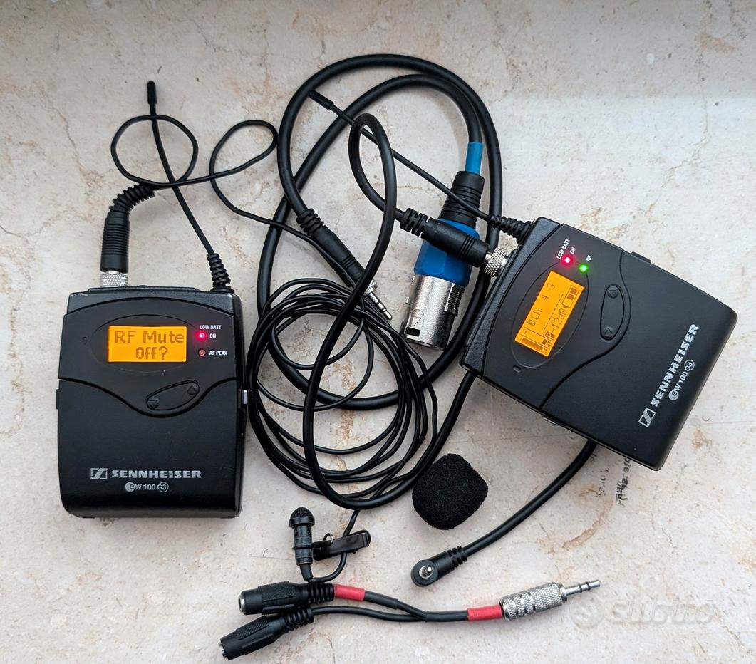 Jual Sennheiser Me-2 Me 2 Me2 Clip On Lavalier Microphone Original Di