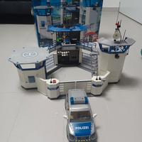 stazione polizia playmobil city ed auto polizia