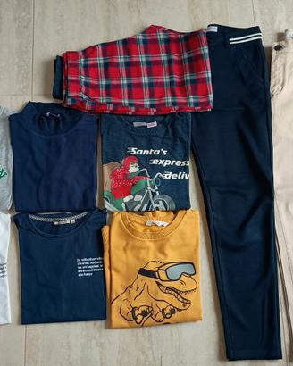 set di 8 capi di abbigliamento per bambino