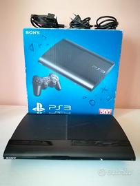 PS3 Super Slim 500GB-Model CECH-4004C. Funzionante
