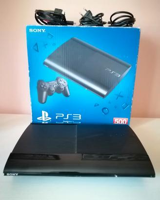 PS3 Super Slim 500GB-Model CECH-4004C. Funzionante