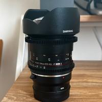 Obiettivi Samyang 14mm / T3.1 ED AS IF UMC VDSLR p