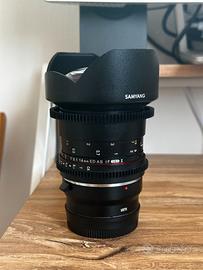 Obiettivi Samyang 14mm / T3.1 ED AS IF UMC VDSLR p