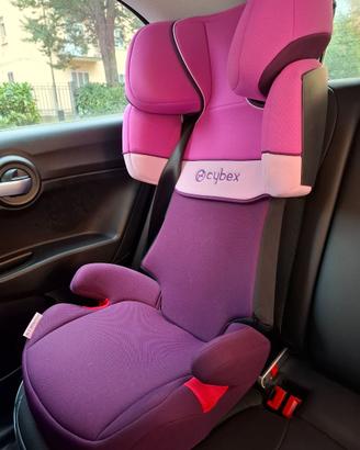 Seggiolino auto 15-36 kg Cybex con isofix viola