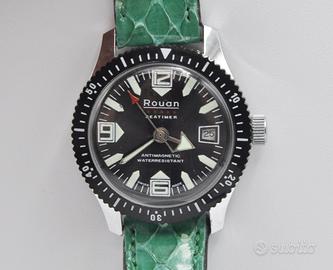 orologio Rouan Seatimer vintage  1960 lady Diver 