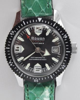 orologio Rouan Seatimer vintage  1960 lady Diver 