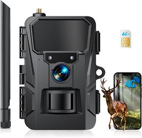 Telecamera e camera da caccia Esterno 4G con SIM